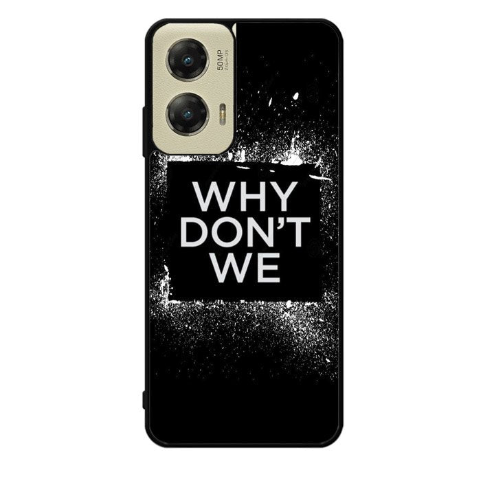 why dont we Logo Z5121 Motorola Moto G Stylus 5G 2024 Case