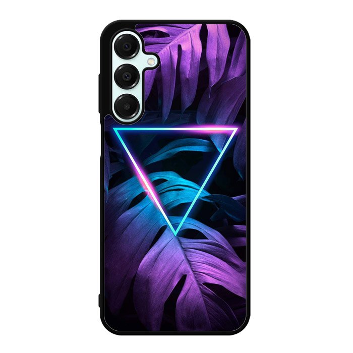 Neon Triangle Monstera Z8001 Samsung Galaxy A56 5G Case