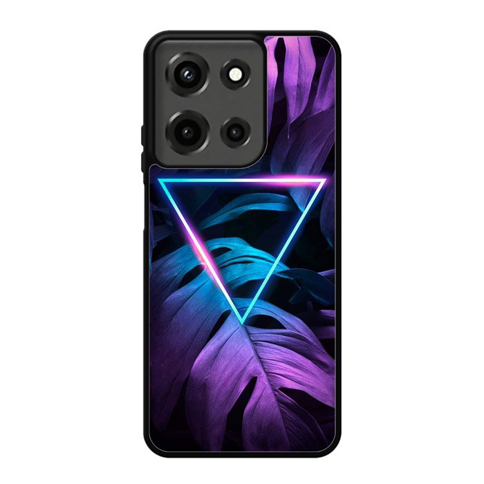 Neon Triangle Monstera Z8001 Motorola Moto G 5G 2025 Case