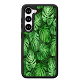 monstera leaves seamless tropical Z8005 Samsung Galaxy S25 5G Case