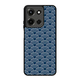 Japanese Gold Cloud Wave Indigo Pattern Z8008 Motorola Moto G 5G 2025 Case