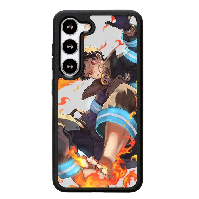 enen no shouboutai KUSABAKE Z8024 Samsung Galaxy S25 Plus 5G , Samsung Galaxy S25+ 5G Case