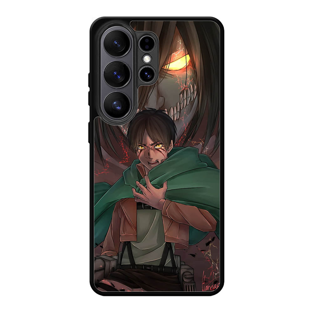 Attack On Titan Eren Samsung Galaxy S26 Plus Case DC0114
