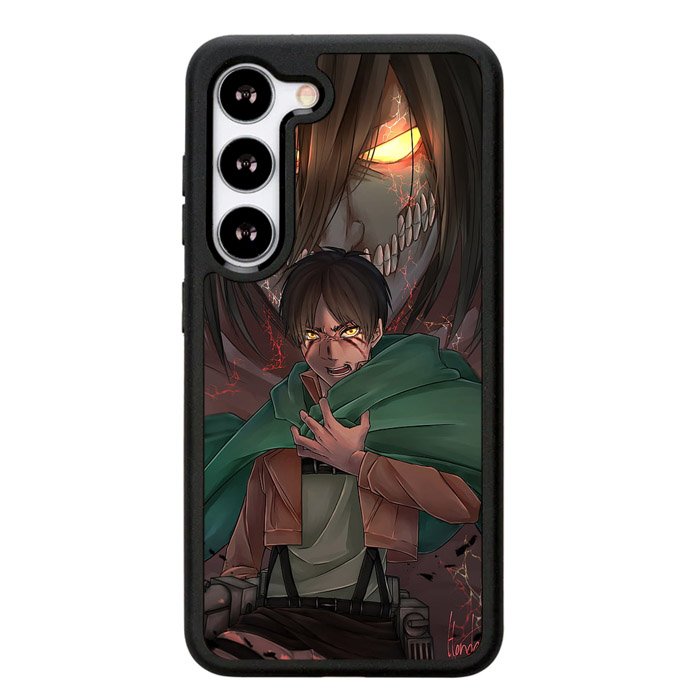 attack on titan eren Z8052 Samsung Galaxy S25 5G Case
