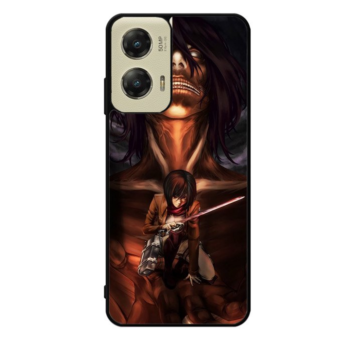 attack on titan mikasa Z8054 Motorola Moto G Stylus 5G 2024 Case