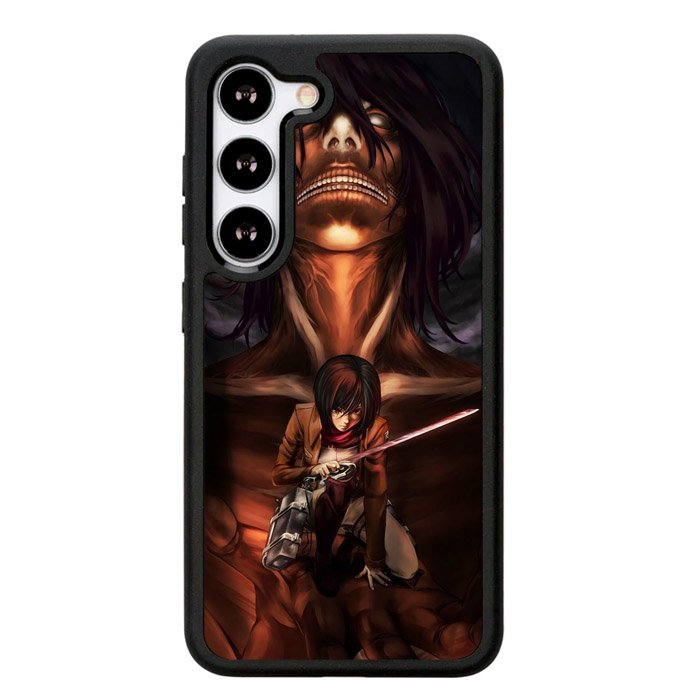 attack on titan mikasa Z8054 Samsung Galaxy S25 5G Case