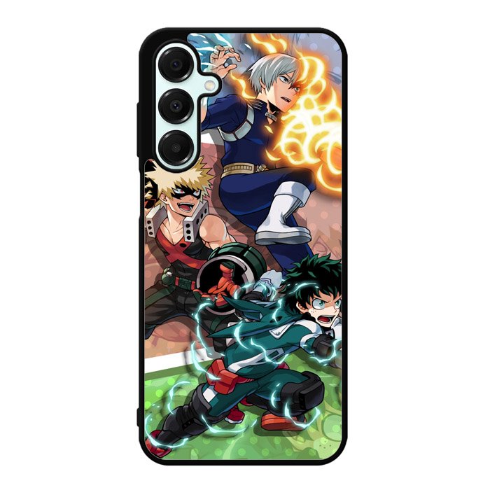 My Hero Academia Deku X Bakugou X Todoroki Z8068 Samsung Galaxy A56 5G Case