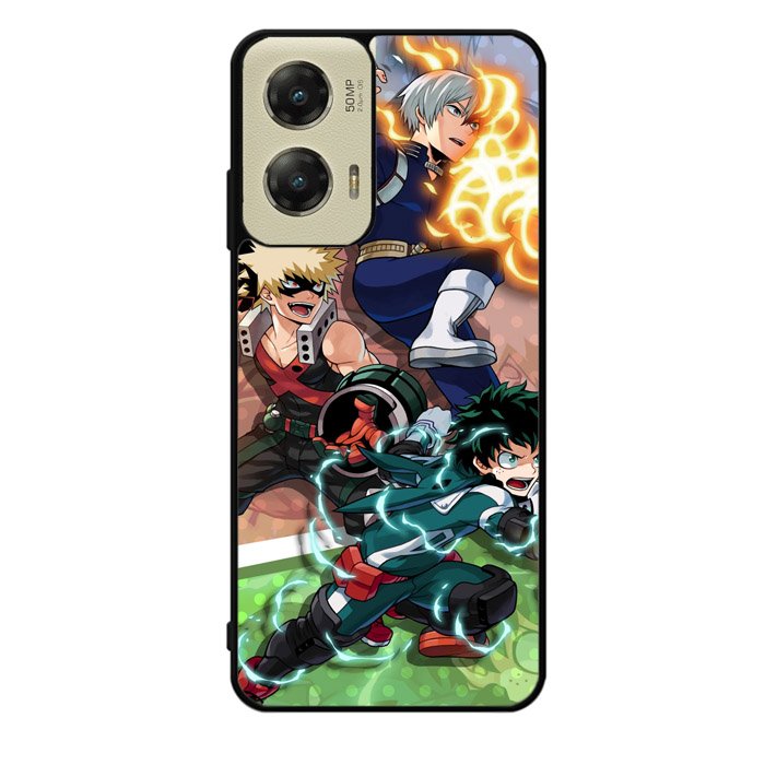My Hero Academia Deku X Bakugou X Todoroki Z8068 Motorola Moto G Stylus 5G 2024 Case
