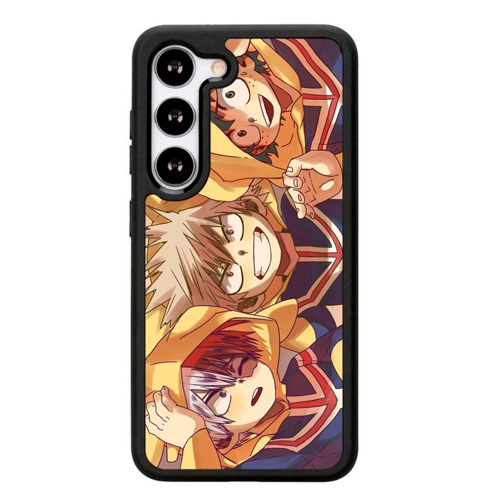 My Hero Academia Deku X Bakugou X Todoroki Z8069 Samsung Galaxy S25 5G Case