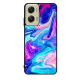 Neon Paint Mixture Z8072 Motorola Moto G Stylus 5G 2024 Case