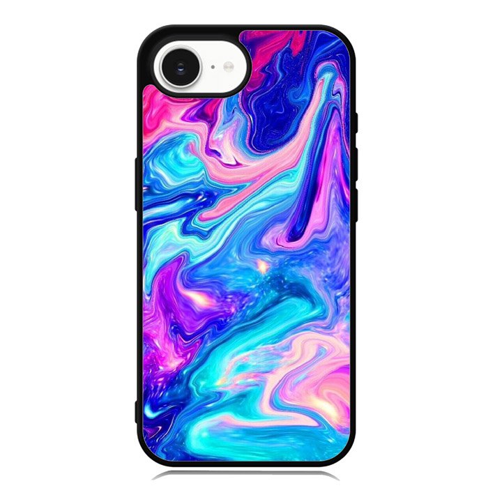 Neon Paint Mixture Z8072 iPhone 16e Case
