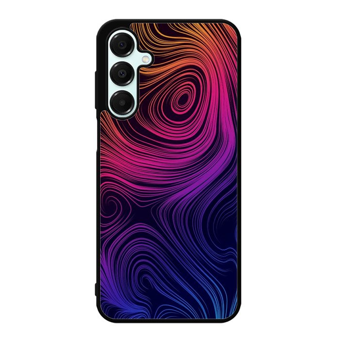 Neon Rainbow swirls Z8073 Samsung Galaxy A56 5G Case