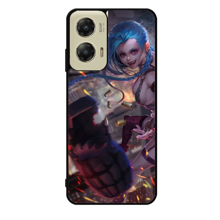 jinx league of legends Z8174 Motorola Moto G Stylus 5G 2024 Case