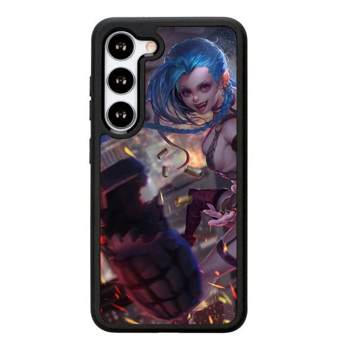 jinx league of legends Z8174 Samsung Galaxy S25 Plus 5G , Samsung Galaxy S25+ 5G Case