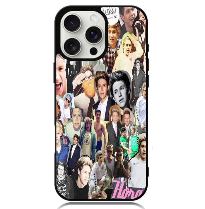 One Direction Niall Horan Collage Case iPhone 16 Pro BC1650