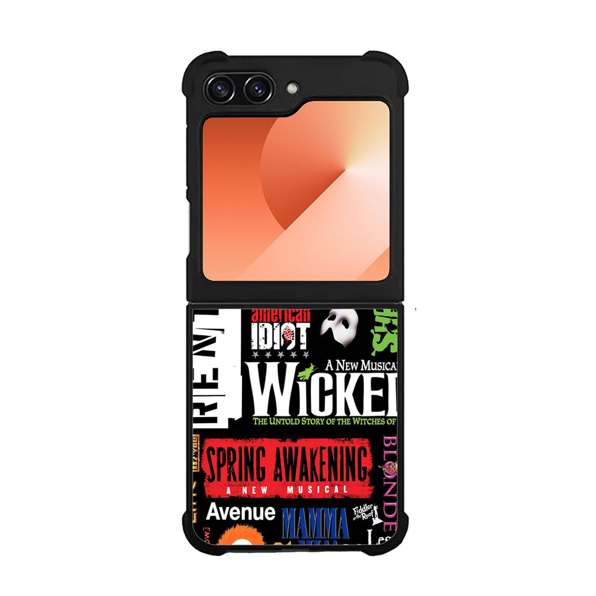 Broadway Musical Collage Case Samsung Galaxy Z Flip 6 5G BC1651