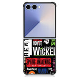 Broadway Musical Collage Samsung Galaxy Z Flip 7 Case BC1651