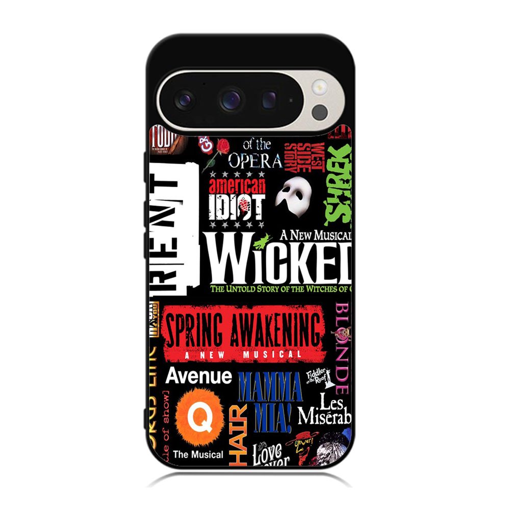 Broadway Musical Collage Case Google Pixel 9 Pro XL BC1651