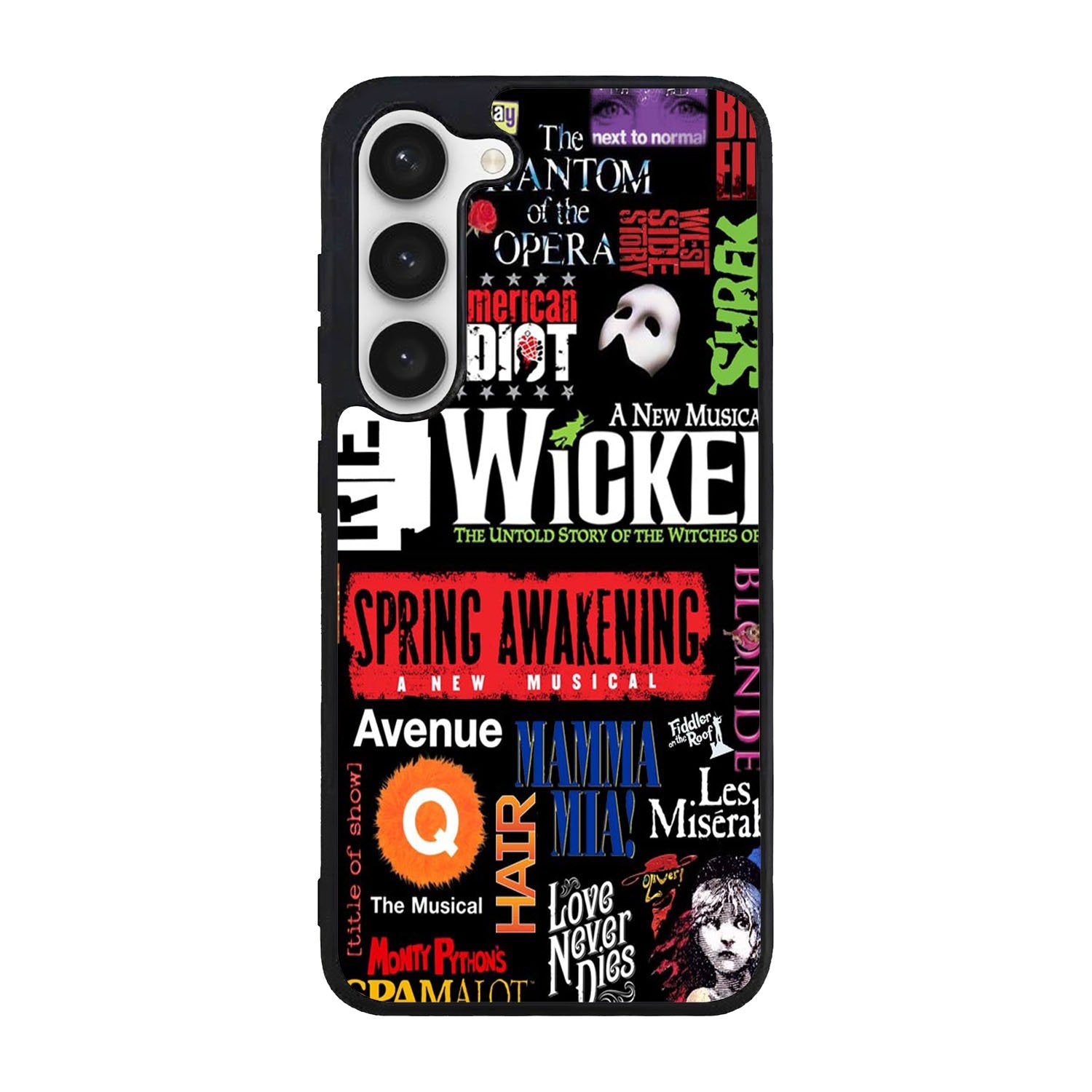 Broadway Musical Collage Case Samsung Galaxy S24 Plus 5G BC1651