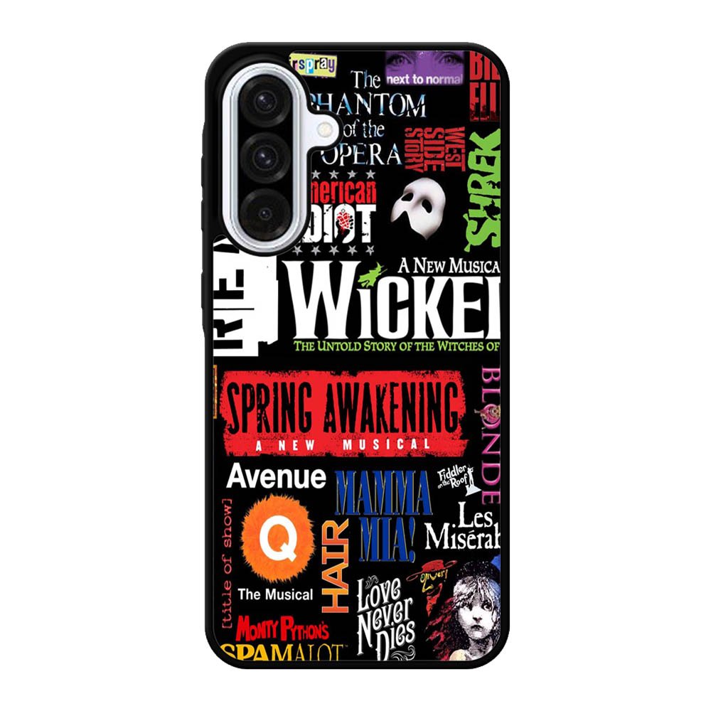 Broadway Musical Collage Samsung Galaxy A56 Case BC1651