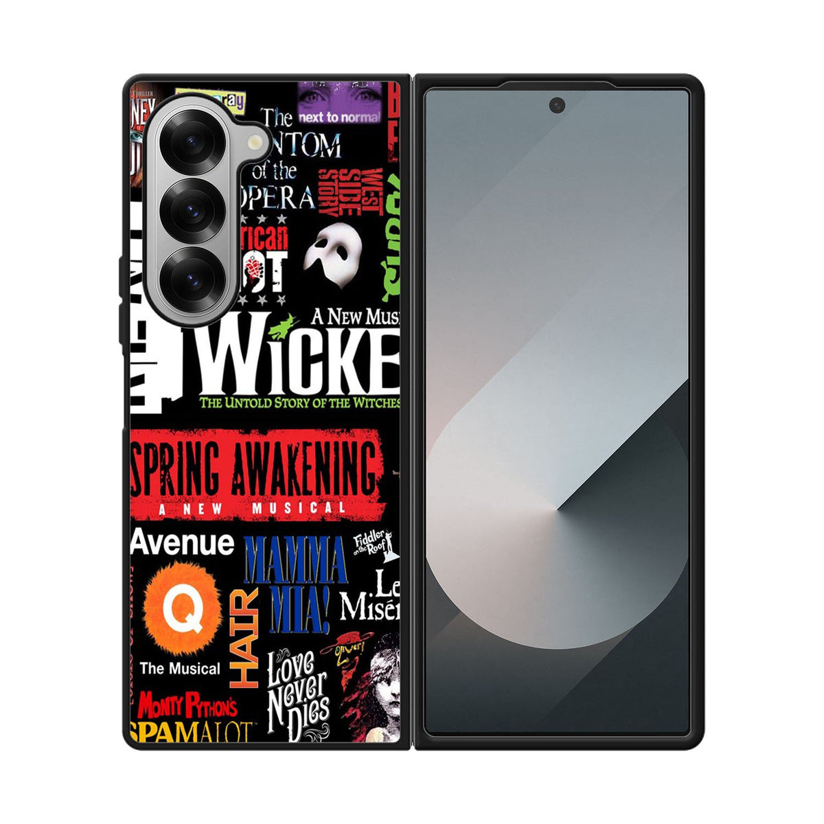Broadway Musical Collage Case Samsung Galaxy Z Fold 6 5G BC1651