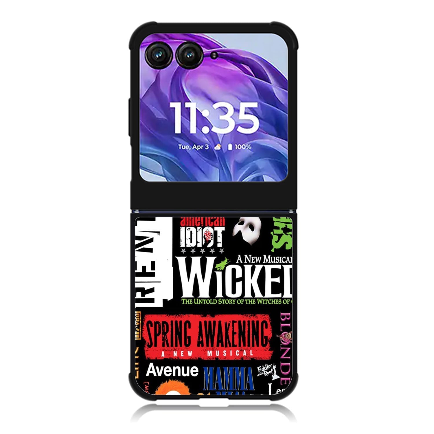Broadway Musical Collage Motorola Moto Razr 2024 , Moto Razr 50 Case FE1651