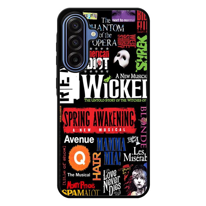 Broadway Musical Collage Samsung Galaxy A17 5G Case BC1651