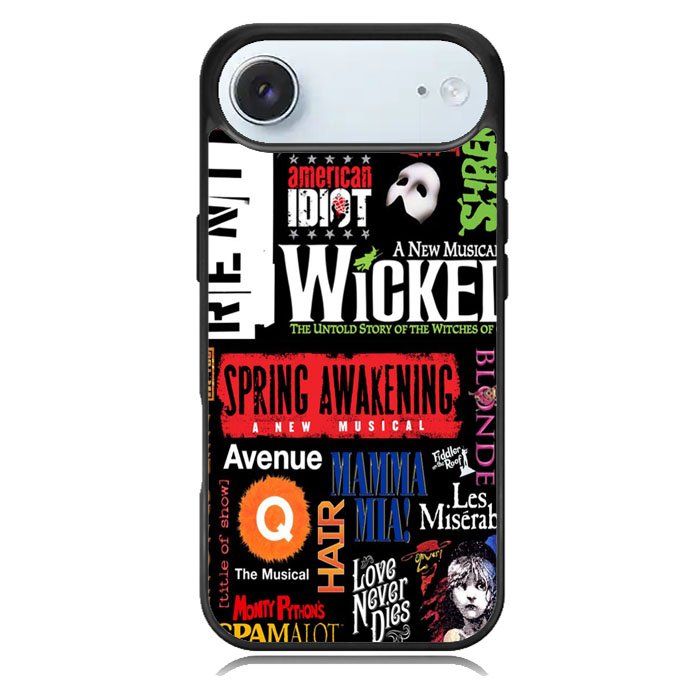 Broadway Musical Collage iPhone 17 Air Case BC1651