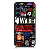 Broadway Musical Collage Samsung Galaxy S25 FE Case BC1651