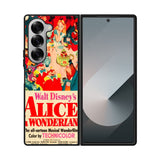 Vintage, Alice In Wonderland Poster Case Samsung Galaxy Z Fold 6 5G BC1653