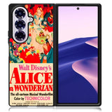 Vintage, Alice In Wonderland Poster Samsung Galaxy Z Fold 7 5G Case BC1653