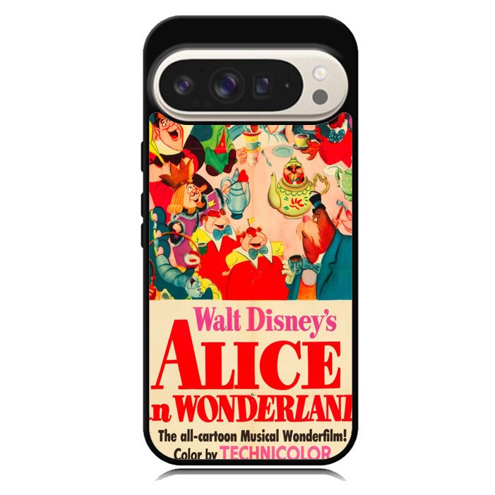 Vintage, Alice In Wonderland Poster Google Pixel 10 | Google Pixel 10 Pro Case BC1653
