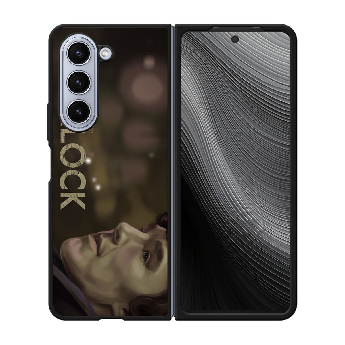 BBC Sherlock Benedict Cumberbatch sherlock Case Samsung Galaxy z Fold 5 5G BC1655