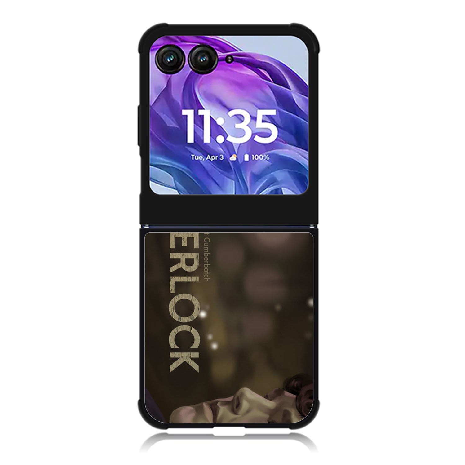 BBC Sherlock Benedict Cumberbatch sherlock Motorola Moto Razr 2024 , Moto Razr 50 Case FE1655
