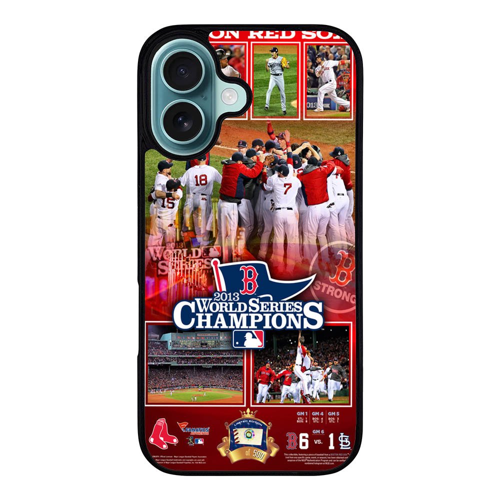 Boston Red Sox Memories world series Case iPhone 16 Plus BC1656