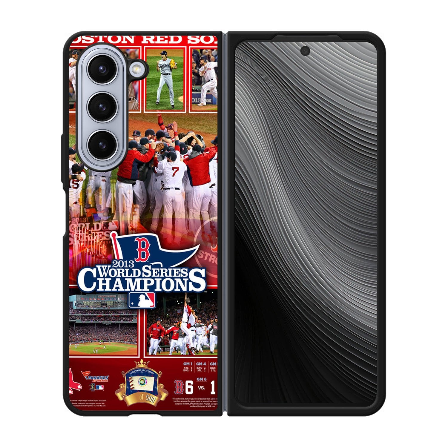 Boston Red Sox Memories world series Case Samsung Galaxy z Fold 5 5G BC1656