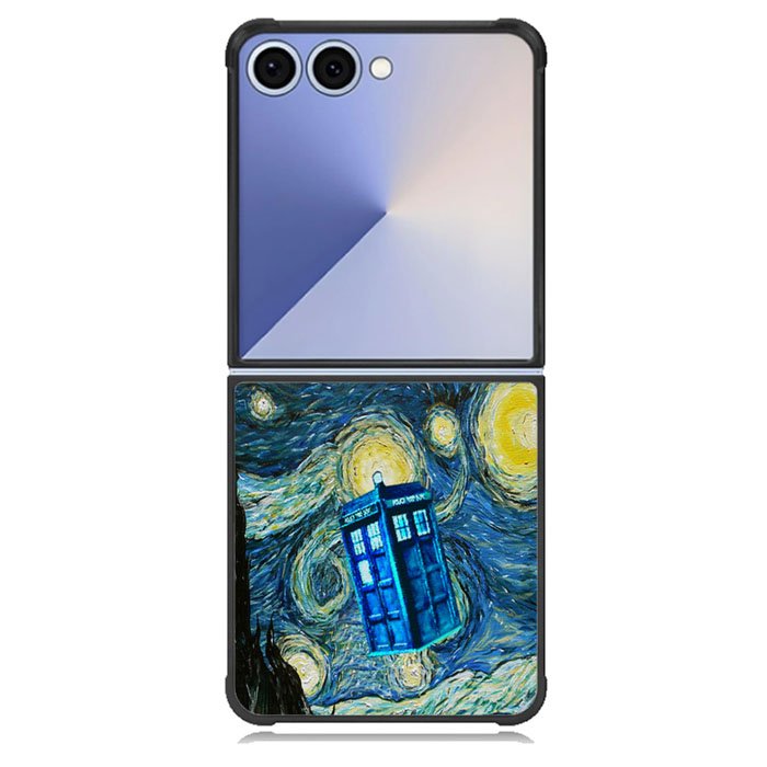 Doctor who Starry night Samsung Galaxy Z Flip 7 Case BC1657