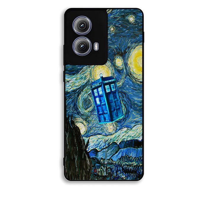 Doctor who Starry night Motorola Moto Edge 2024 Case BC1657