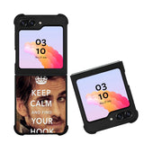 Once Upon A Time Captain Hook Keep Calm Case Samsung Galaxy Z Flip 5 5G BC1659