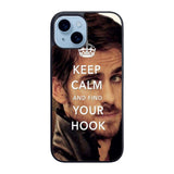Once Upon A Time Captain Hook Keep Calm Case iPhone 15 Plus BC1659