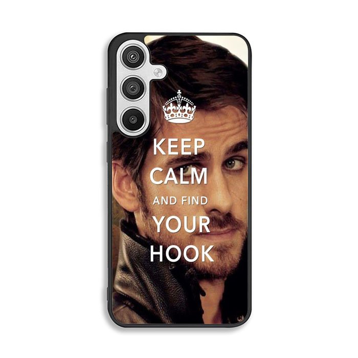 Once Upon A Time Captain Hook Keep Calm Samsung Galaxy A26 Case BC1659
