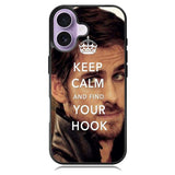 Once Upon A Time Captain Hook Keep Calm iPhone 17 Case BC1659