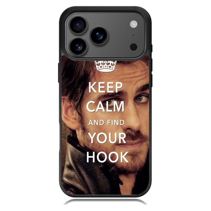 Once Upon A Time Captain Hook Keep Calm iPhone 17 Pro Max Case BC1659