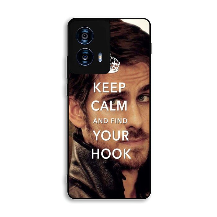 Once Upon A Time Captain Hook Keep Calm Motorola Moto G Power 5G 2024 Case BC1659