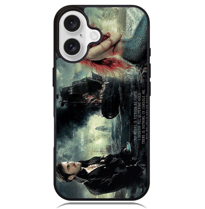 Once Upon A Time Captain Hook cover quote Case iPhone 16 BC1660