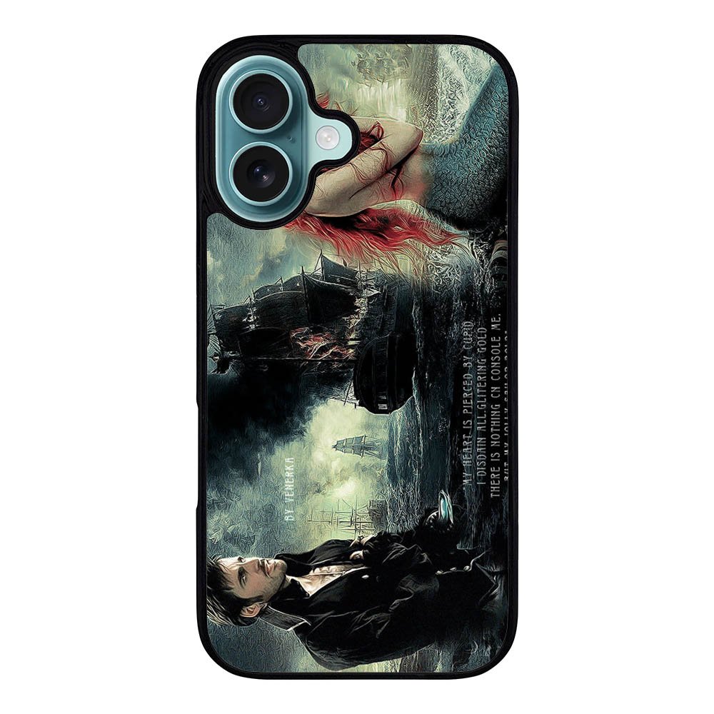 Once Upon A Time Captain Hook cover quote Case iPhone 16 Plus BC1660