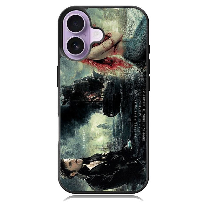 Once Upon A Time Captain Hook cover quote iPhone 17 Case BC1660