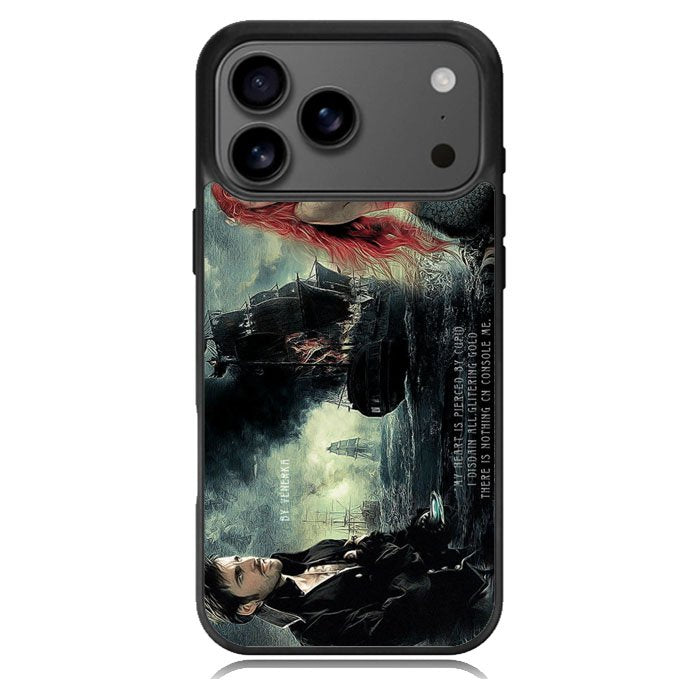 Once Upon A Time Captain Hook cover quote iPhone 17 Pro Case BC1660