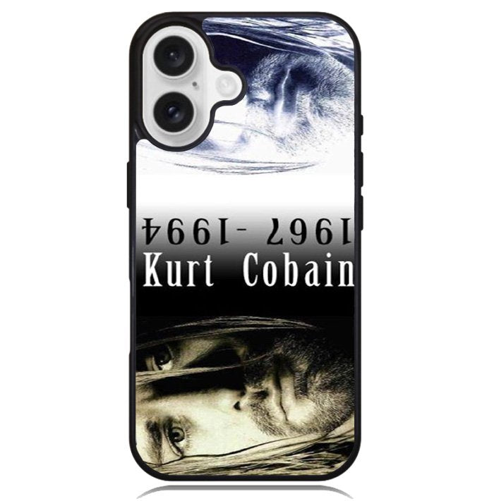 RIP Kurt Cobain Case iPhone 16 BC1661