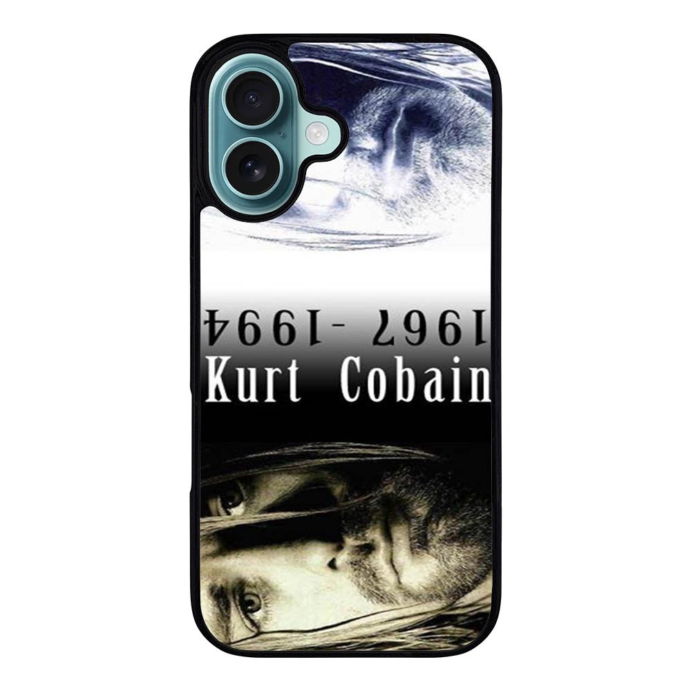 RIP Kurt Cobain Case iPhone 16 Plus BC1661